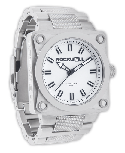 747 (Silver/White) Watch