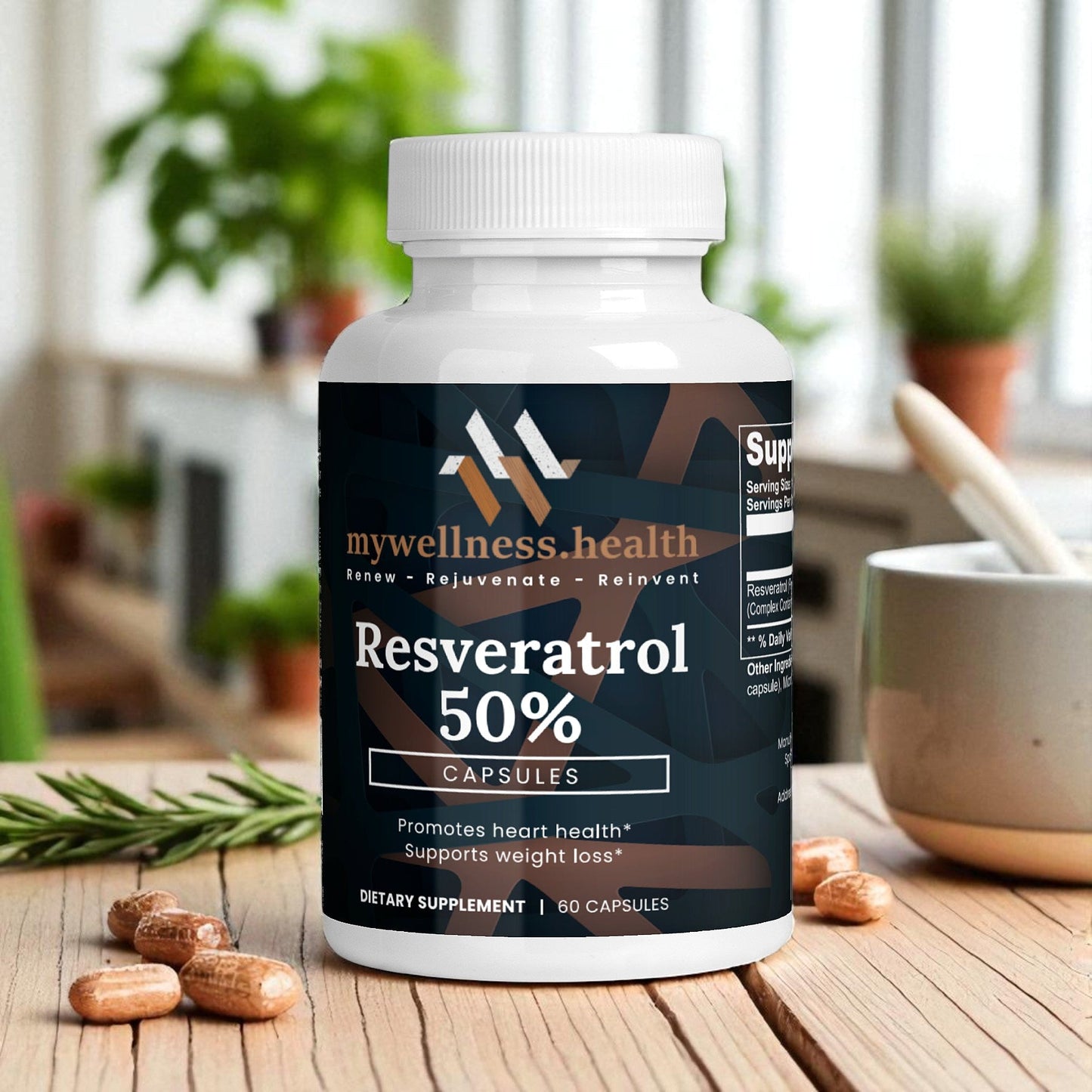 Resveratrol 50% - Natural Antioxidant