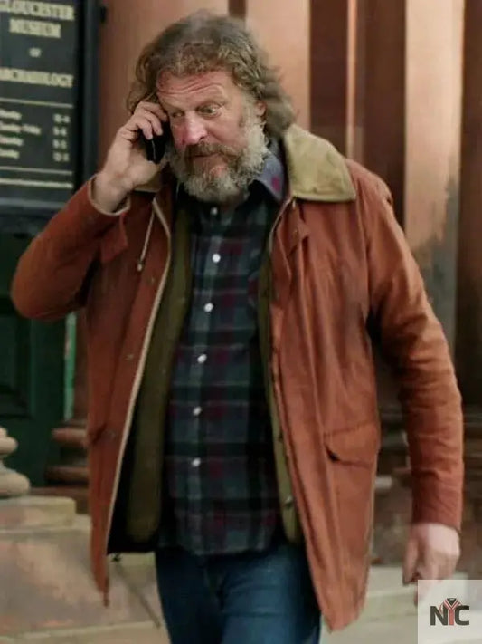 Richard Ashton Art Detectives 2025 Brown Jacket