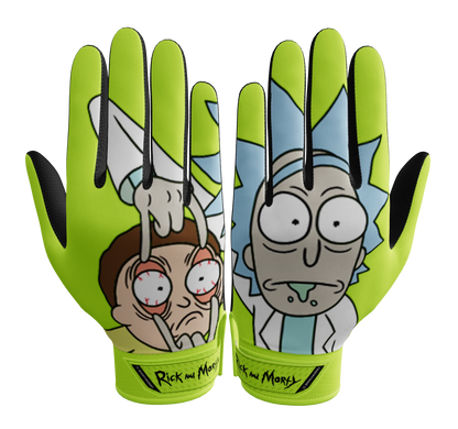Rick and Morty Batting Gloves - Quantum Orbit by Phenom Elite