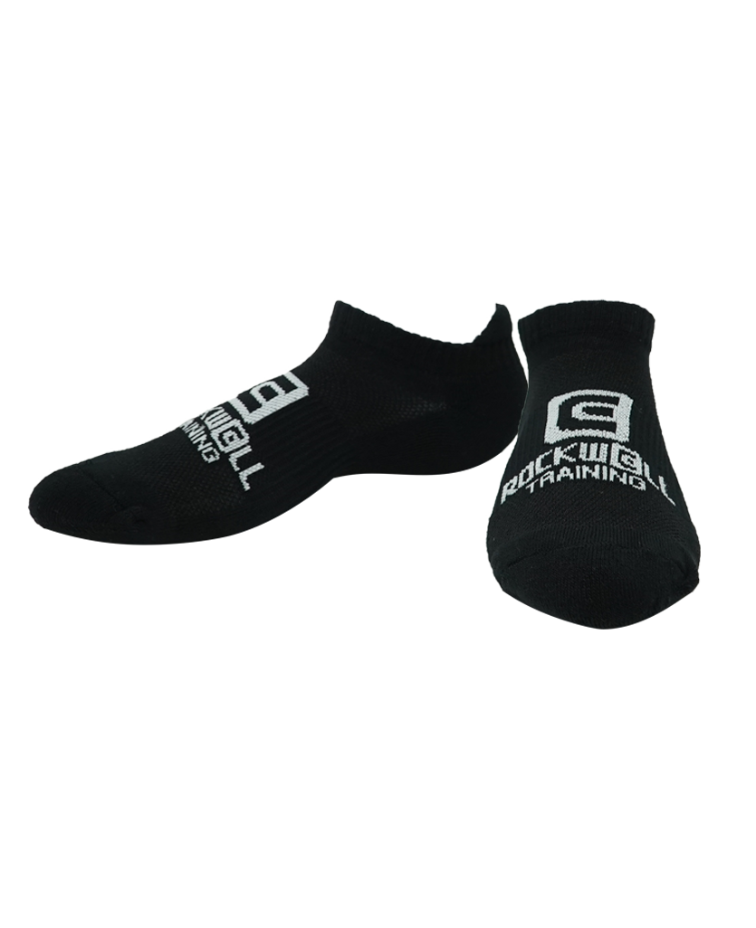 Rockwell Training Black Ankle Socks