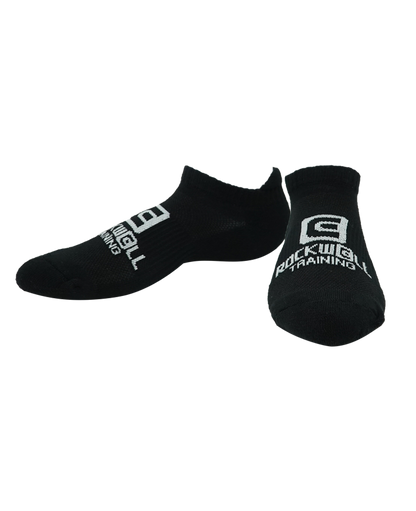 Rockwell Training Black Ankle Socks