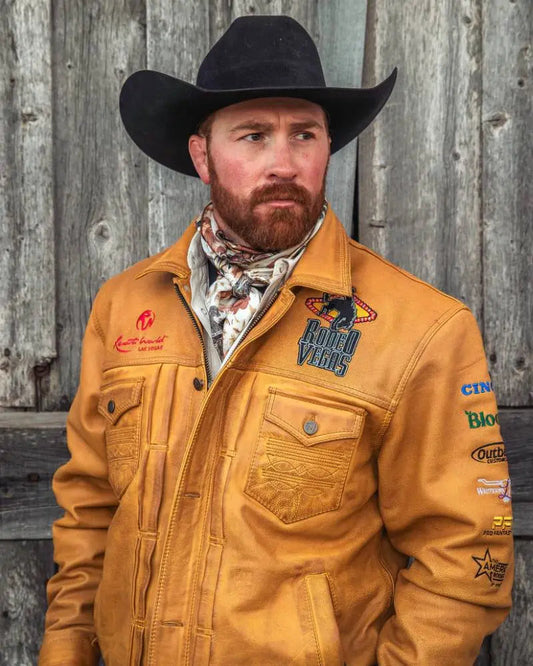 Rodeo Vegas 2024 Leather Jacket