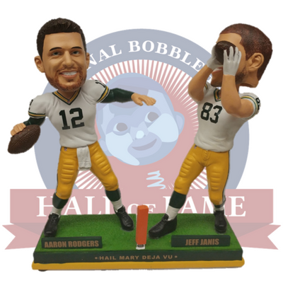 Rodgers to Janis Hail Mary Bobblehead