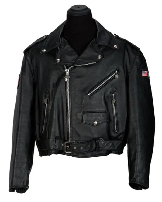 Rolling Stones Steel Wheels Leather Jacket