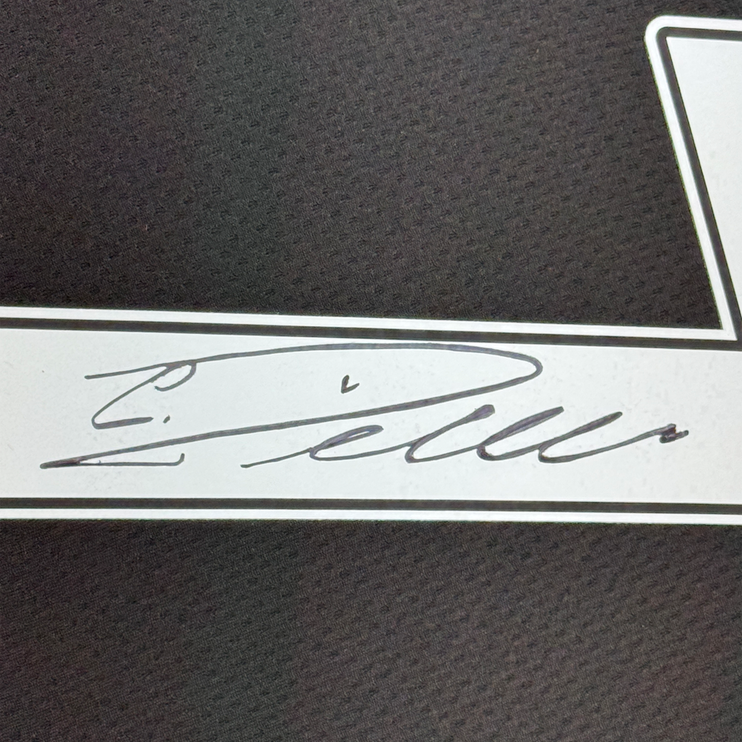 Framed Autographed/Signed Cristiano Ronaldo 35x39 Manchester United Black Soccer Jersey Beckett BAS COA