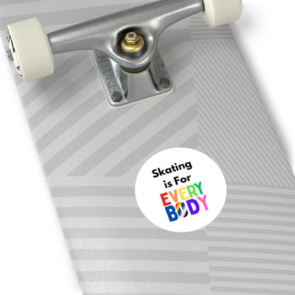 Round Skating is for Everybody Sticker