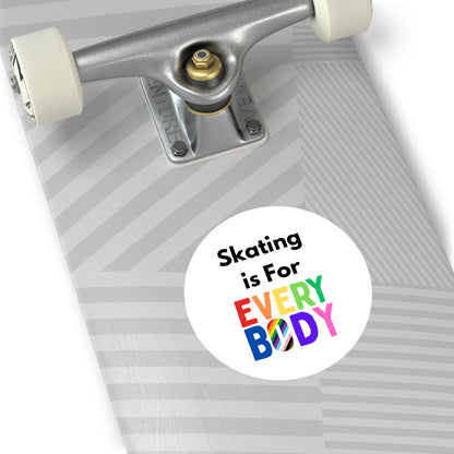 Round Skating is for Everybody Sticker