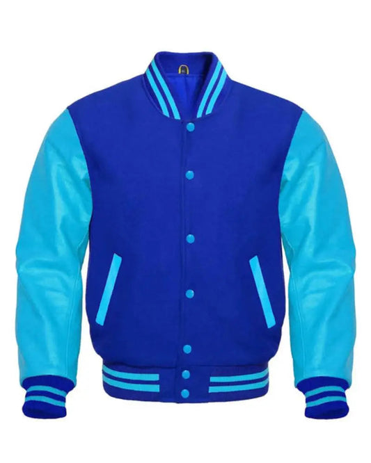 Royal Blue Varsity Jacket