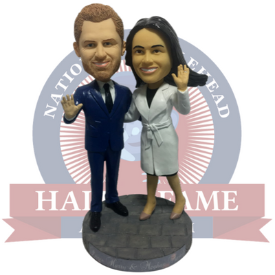 Royal Wedding Prince Harry and Meghan Markle Engagement Bobblehead
