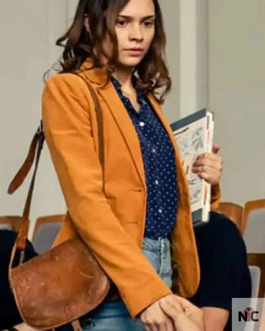 Ruby Bell Maxton Hall The World Between Us Brown Blazer