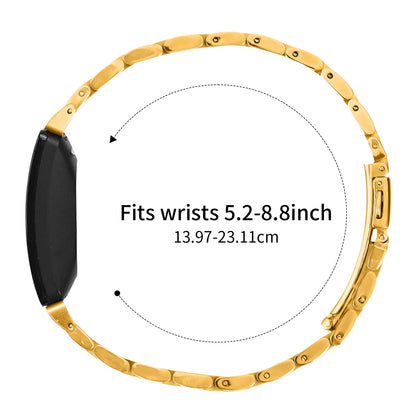 Fitbit Inspire 2, 1, HR Stainless Steel Strap - Premium Band