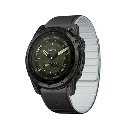 Garmin QuickFit 22/26mm Two-Tone Silicone Magnetic Wrap Band