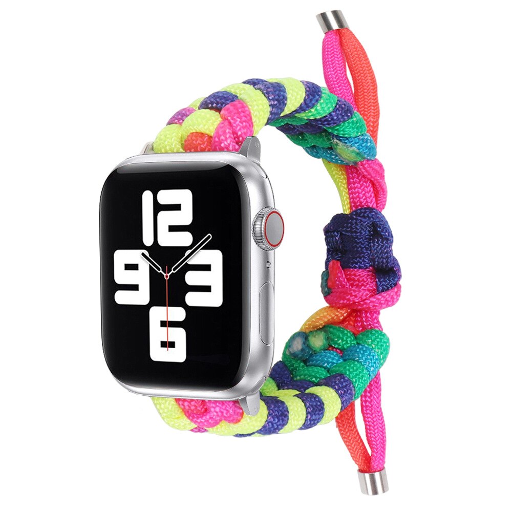 Outdoors Survival Rope Apple Watch Armband Series 11/10/9/8/7/6/5/4/ SE / Ultra 1/2/3
