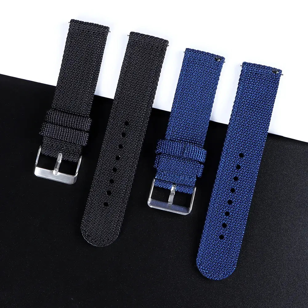 TicWatch Pro 5, Pro 3 & E3 Woven Nylon Band with Buckle Options