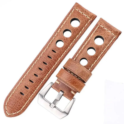 Huawei Watch & Watch GT Three-Hole Leather Rally Band