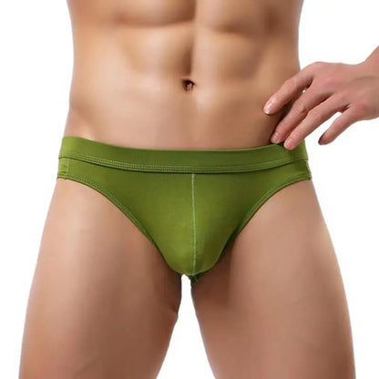 YUYANG Brand Underwear Men's Supersoft Modal Briefs Low Rise Sexy Comfortable Underpants Briefs for Man