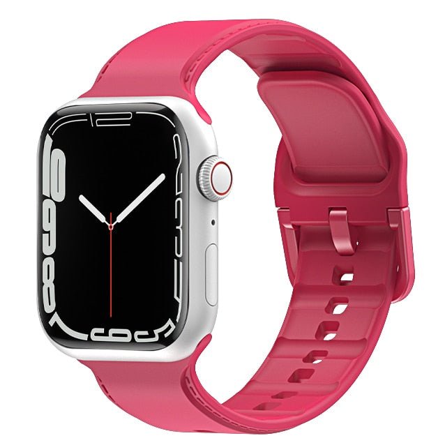 Silicone Apple Watch Band Series 11/10/9/8/7/6/5/4/ SE / Ultra 1/2/3