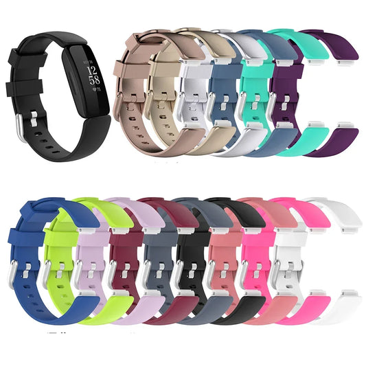 Fitbit Inspire 2, 1, HR Silicone Strap - Comfortable Design