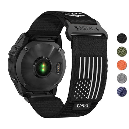 Garmin Fenix Nylon Strap - Tough, Tactical, QuickFit Band