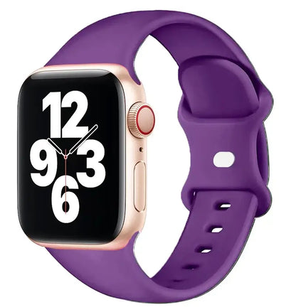 Apple Watch Silicone Band - Soft Waterproof Flexible Strap