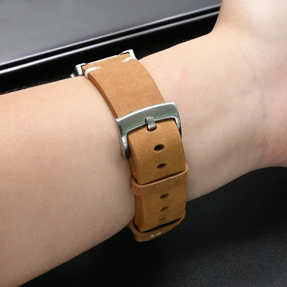 Garmin QuickFit 22/26mm Perforated Leather Band