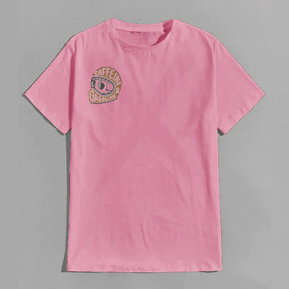 Caffeine & Gasoline Graphic Cotton T-shirt Unisex