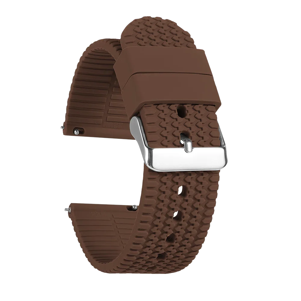 Samsung Galaxy Watch 7, 6, 5, 4 & FE Tread Pattern Silicone Band
