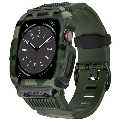 Apple Watch Camouflage Rubber Strap - Waterproof and Durable