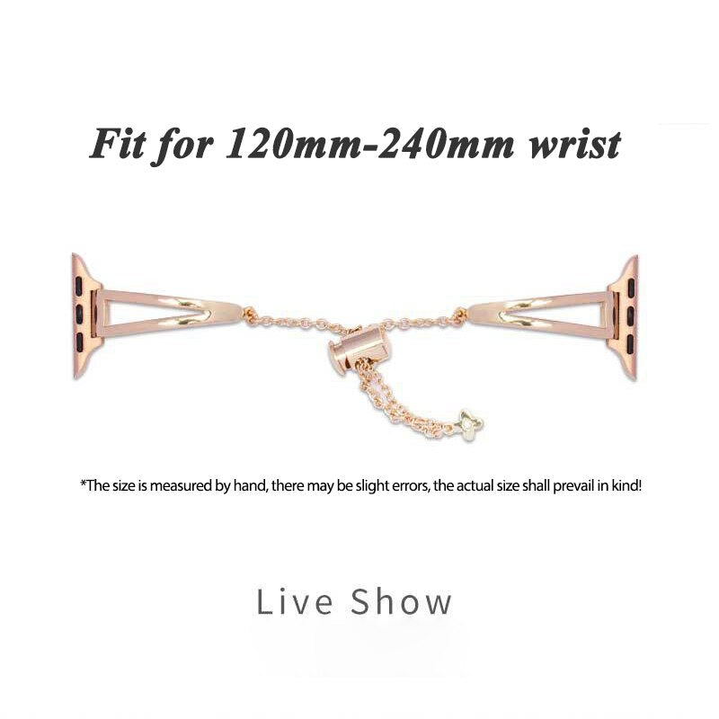 Luxury Diamond Stainless Steel Bracelet/Strap Series 11/10/9/8/7/6/5/4/ SE / Ultra 1/2/3