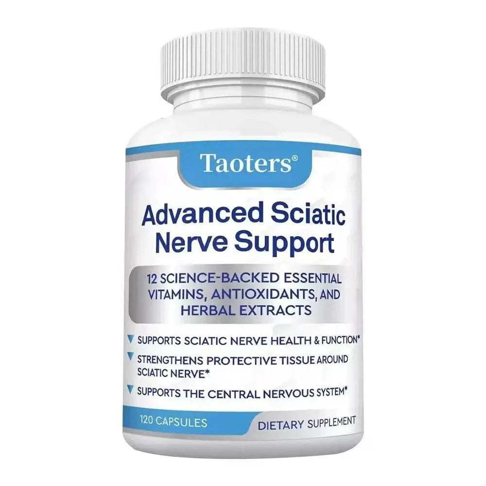 Advanced Sciatic Nerve Support Essential Alpha Lipoic Acid Vitamins, Antioxidants Support Sciatic Nerve Health and Function