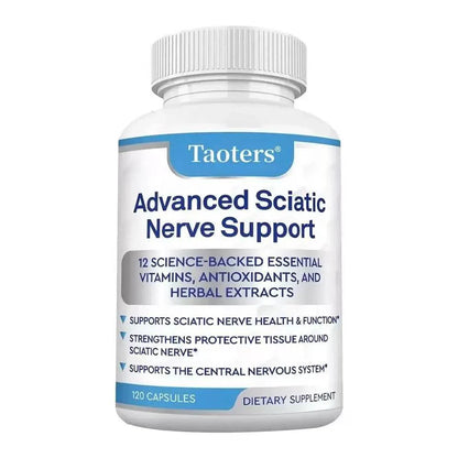 Advanced Sciatic Nerve Support Essential Alpha Lipoic Acid Vitamins, Antioxidants Support Sciatic Nerve Health and Function