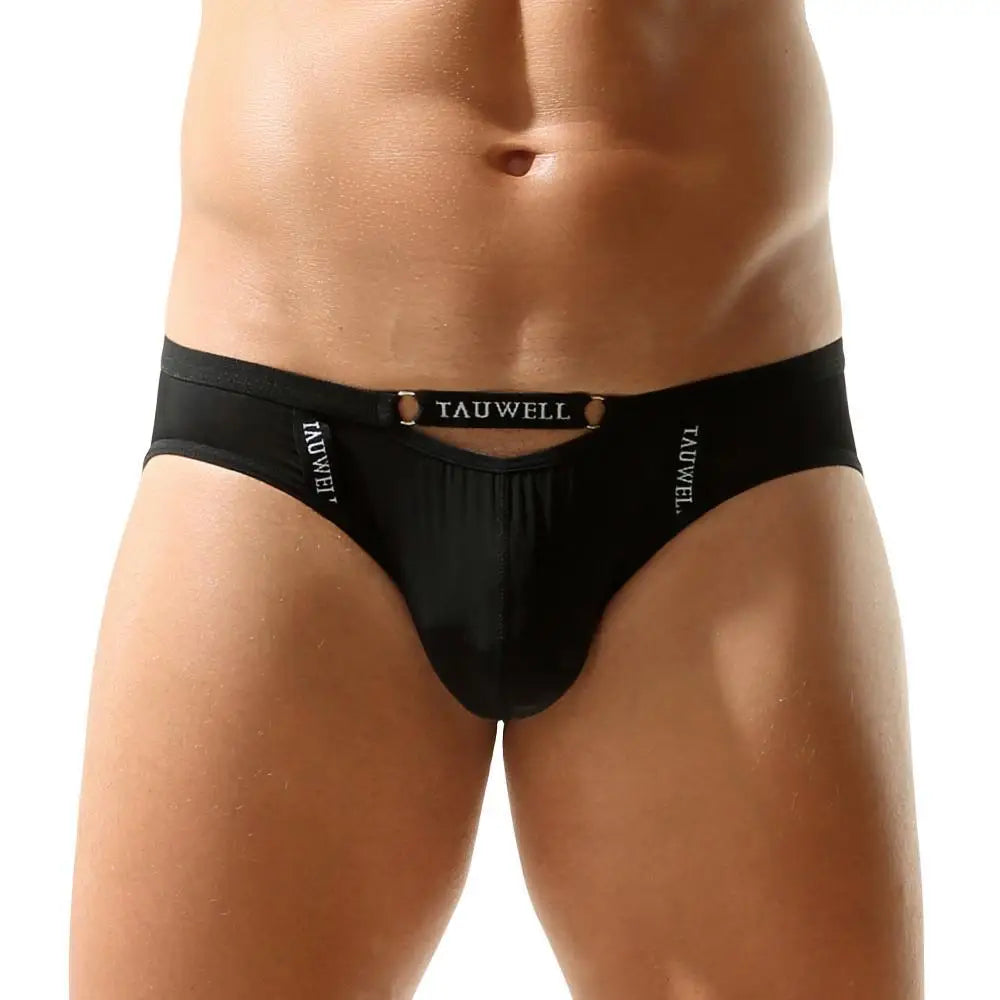 TAUWELL 2023 New Mens Briefs Sexy Underwear Briefs Fashion Design Low waist Underpants Panties Briefs for Man