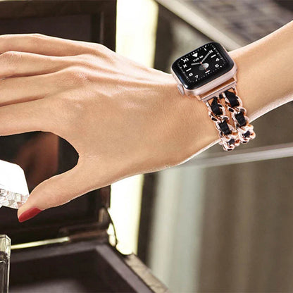Apple Watch Stainless Steel Strap - Luxury Chain Design