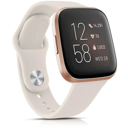 Fitbit Versa & Sense Silicone Strap - Soft Waterproof Design