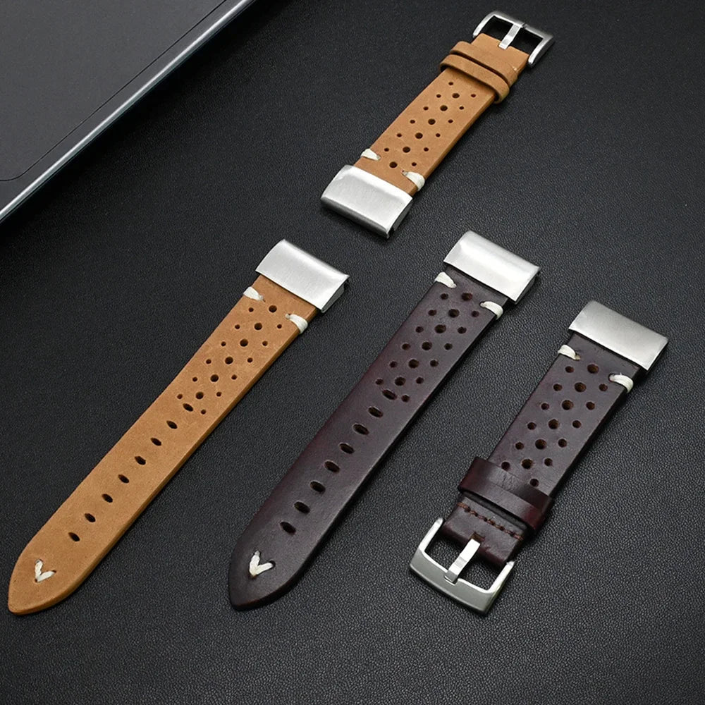Garmin Leather Band - Genuine Premium Strap