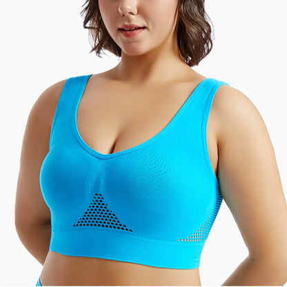 BlissFlex Women's Shockproof Yoga Bra
