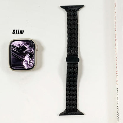 Women Gold Wristband for Apple Watch Band Series 11/10/9/8/7/6/5/4/ SE / Ultra 1/2/3