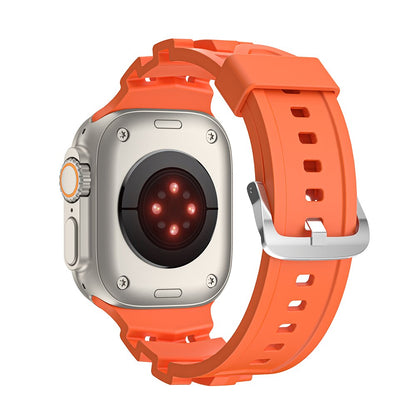 Silicone Strap Band for Apple Watch Band/Strap Series 11/10/9/8/7/6/5/4/ SE / Ultra 1/2/3