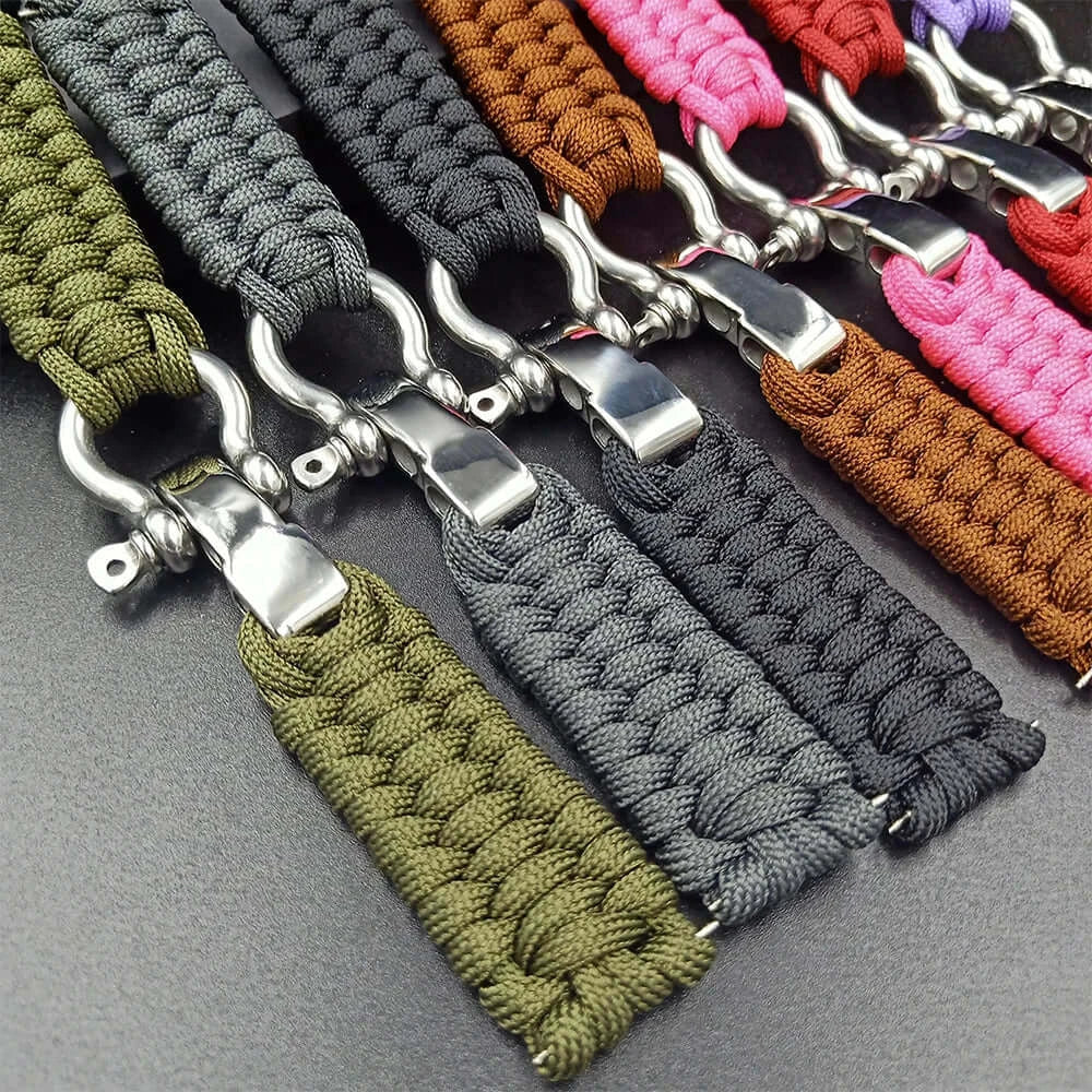 Garmin Braided Nylon Strap - QuickFit Durable Design