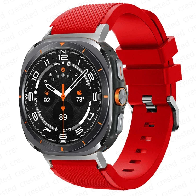 Samsung Galaxy Watch Ultra, 7, 6, 5 & FE Silicone Sport Band