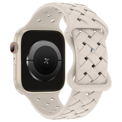 Apple Watch Silicone Strap - Sporty, Breathable, Durable
