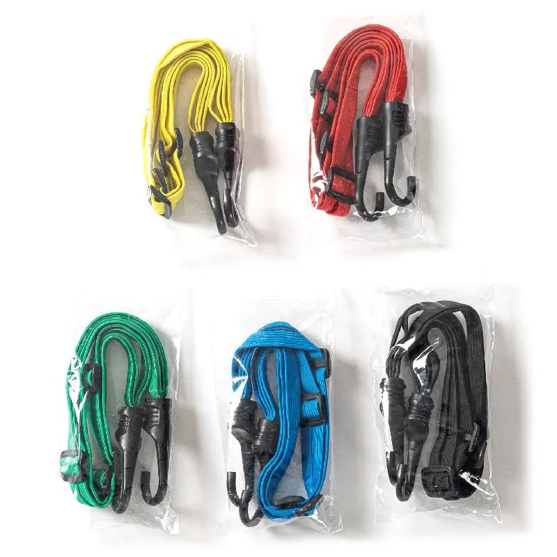 Motorcycle Retractable Helmet Luggage Elastic Rope Strap