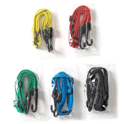 Motorcycle Retractable Helmet Luggage Elastic Rope Strap