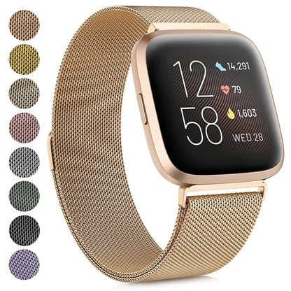 Fitbit Versa & Sense Metal Band - Premium Steel Strap