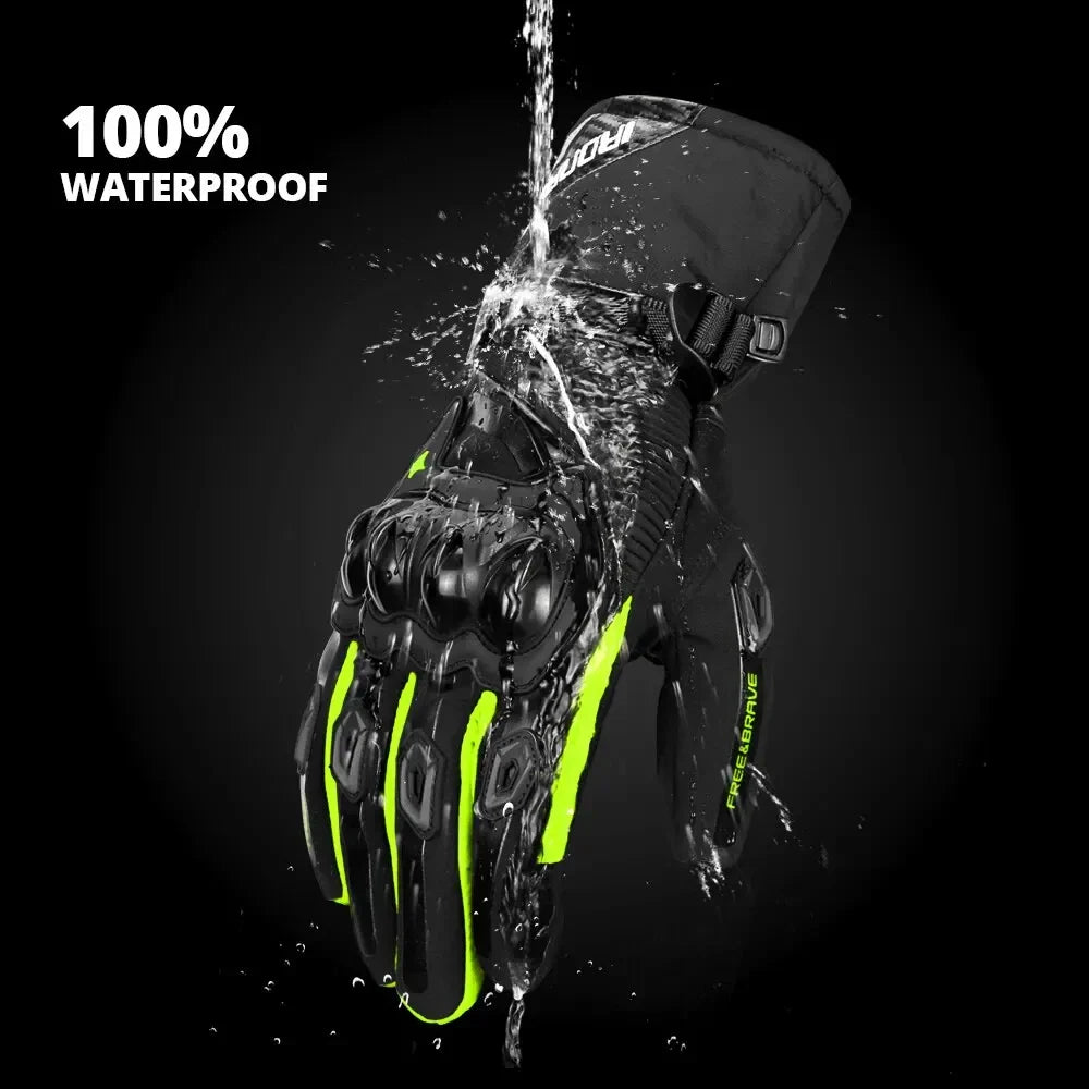 Warm Winter Waterproof Windproof Anti-slip Gloves