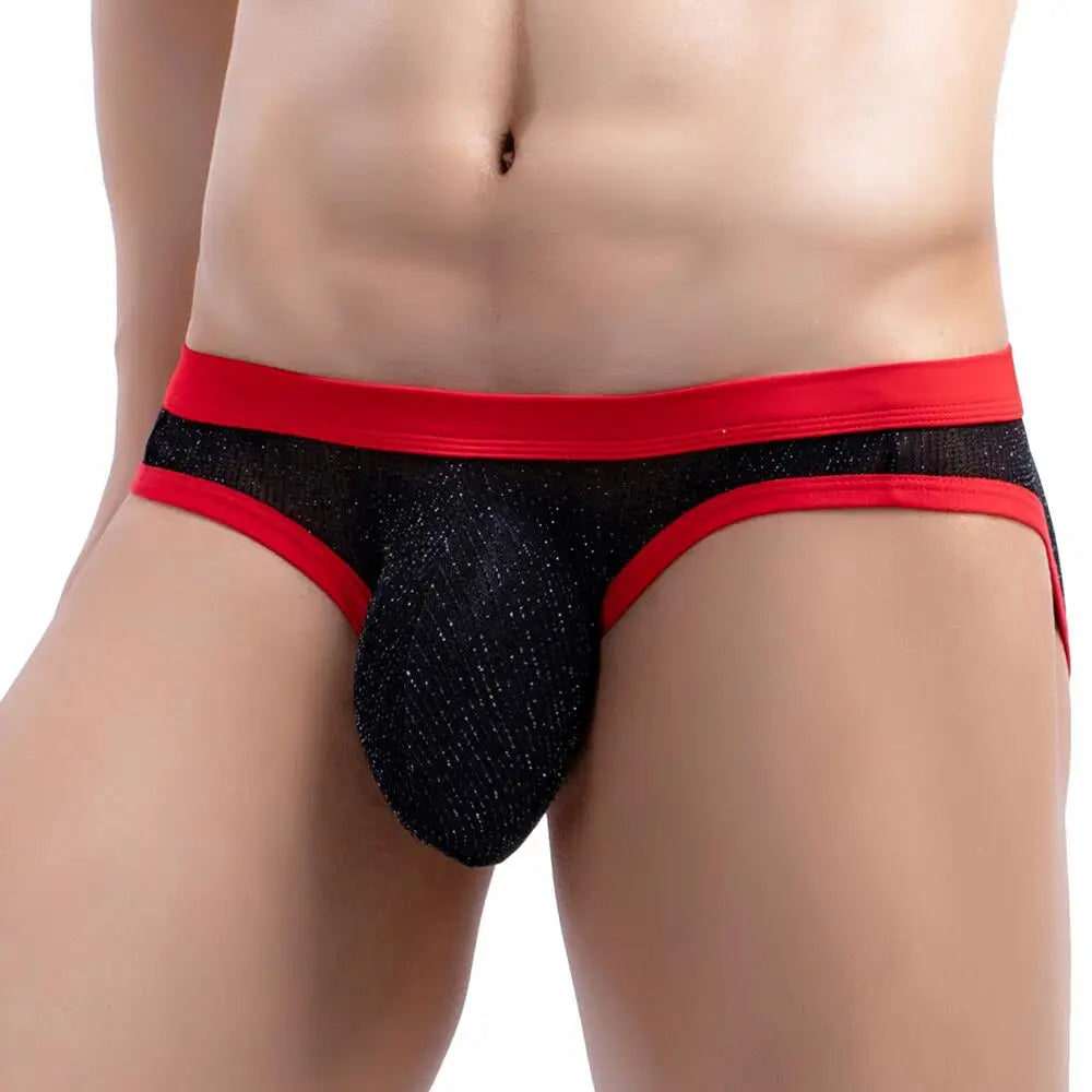 Men’s Mesh Pouch Briefs – U-Convex Support Underwear