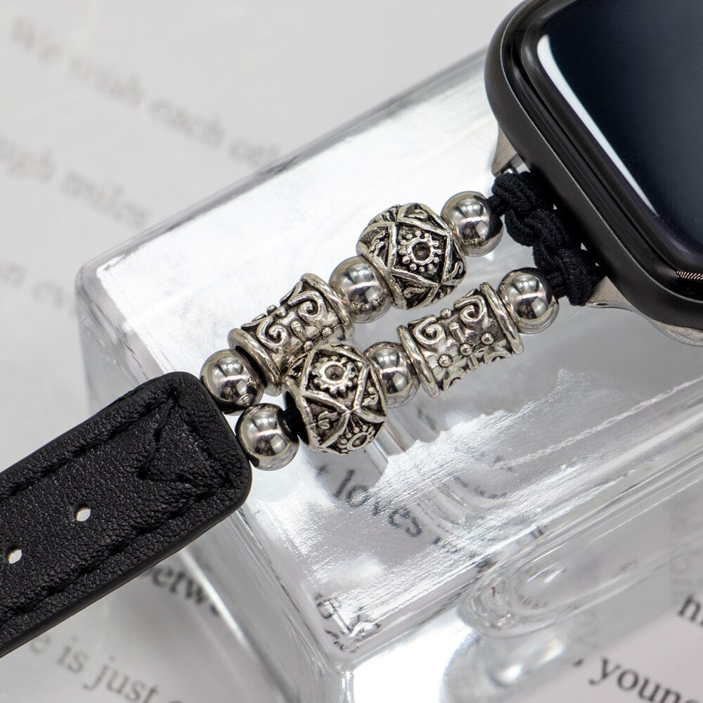 Leather Retro Apple Watch Band Series 11/10/9/8/7/6/5/4/ SE / Ultra 1/2/3