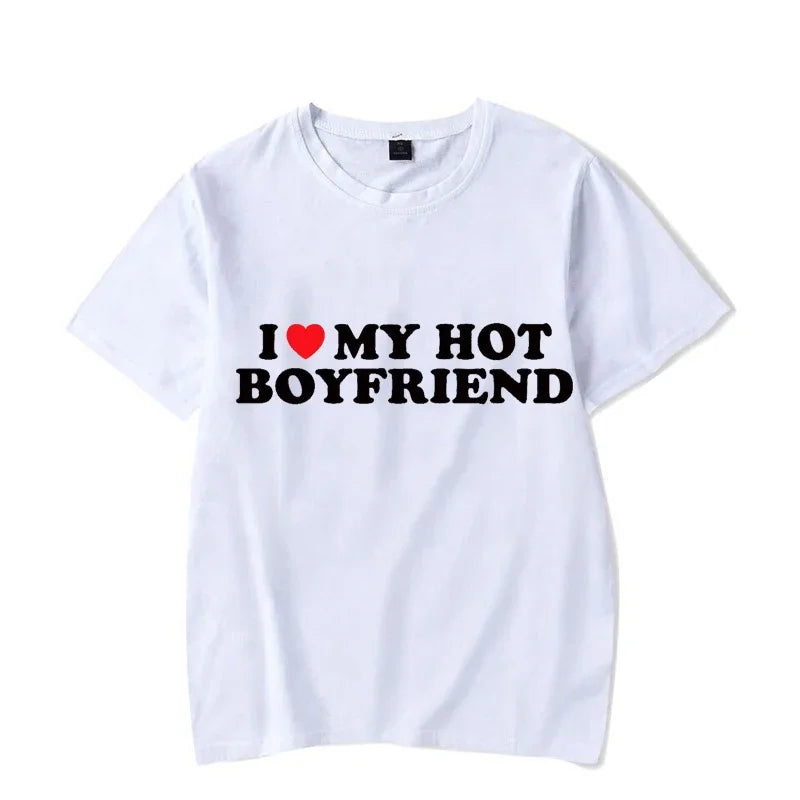 I Love My Hot Girlfriend I love my hot boyfriend Shirt