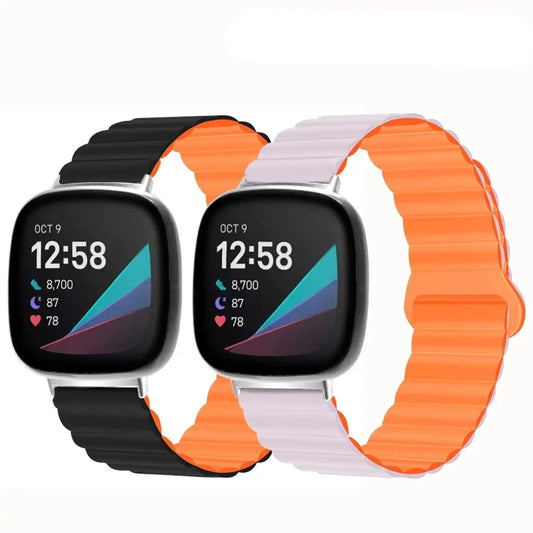 Fitbit Versa & Sense Silicone Band - Comfortable Design